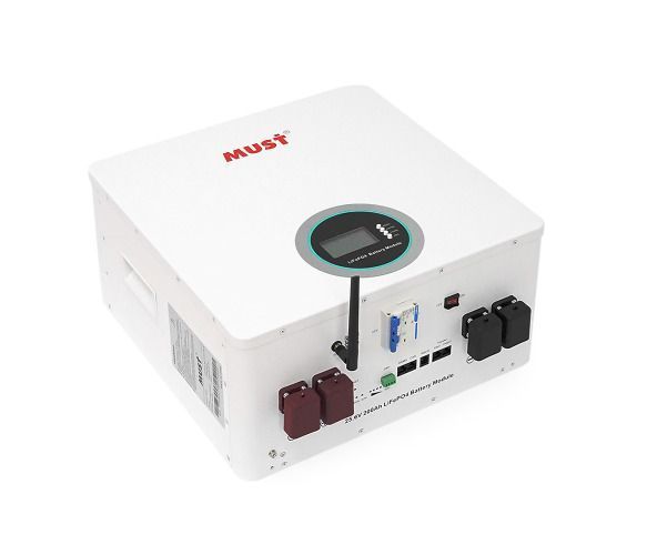 Акумулятор MUST LP16-24200 LiFePO4 25,6 В 200 А&middot;год, 5,12 кВт&middot;год SUP2-MUST-LP16-24200 фото