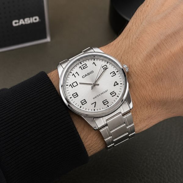 Чоловічий годинник Casio MTP-V001D-7B 1141-0113 фото
