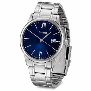Чоловічий годинник Casio MTP-V002D-2B3 1141-0337 фото