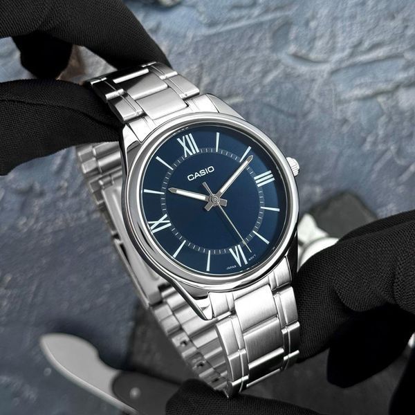 Чоловічий годинник Casio MTP-V005D-2B5 1141-0040 фото