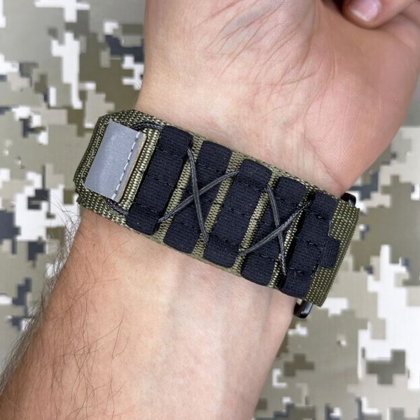 Чоловічий годинник Awarder 036 Compass UA Nylon Pro Black-Army Green 1202-0102 фото