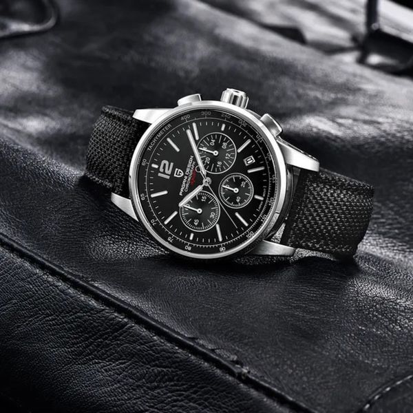 Чоловічий годинник Pagani Design YS008 Silver-Black 1138-0004 фото