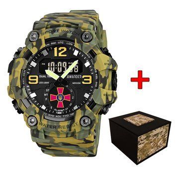 Чоловічий годинник Awarder 003 ЗСУ Camo Green 1202-0126 фото