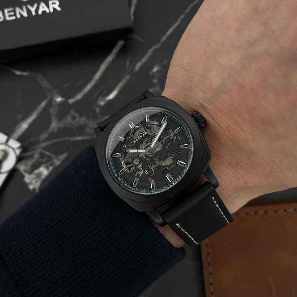 Чоловічий годинник Benyar BY-5121 Black 1142-0023 фото