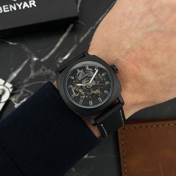 Чоловічий годинник Benyar BY-5121 Black 1142-0023 фото