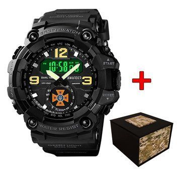 Чоловічий годинник Awarder 004 ДСНС All Black 1202-0128 фото