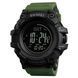 Чоловічий годинник Skmei 1358AG Army Green Smart Watch Compass 1080-0839 фото 1