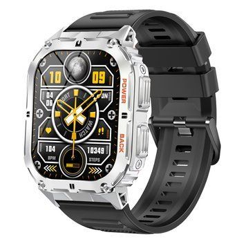Розумний годинник Modfit Navi Compass Silver-Black 1077-0300 фото