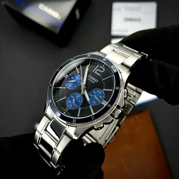 Чоловічий годинник Casio MTP-1374D-2A 1141-0110 фото